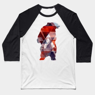 Geometric bear #bear Baseball T-Shirt